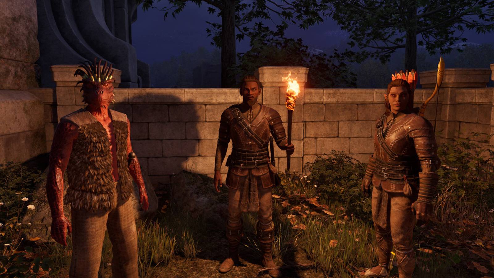 oblivion-remastered-holding-torch-fire-glitch