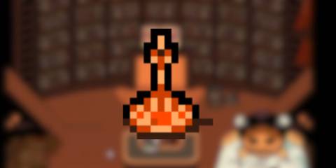 Official sprite of the Scarlixir in-game - Deltarune