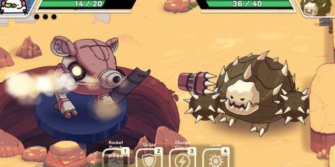 Ogu and the Secret Forest fight