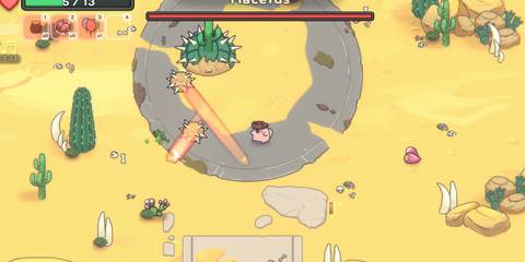 Ogu and the Secret Forest macetus boss