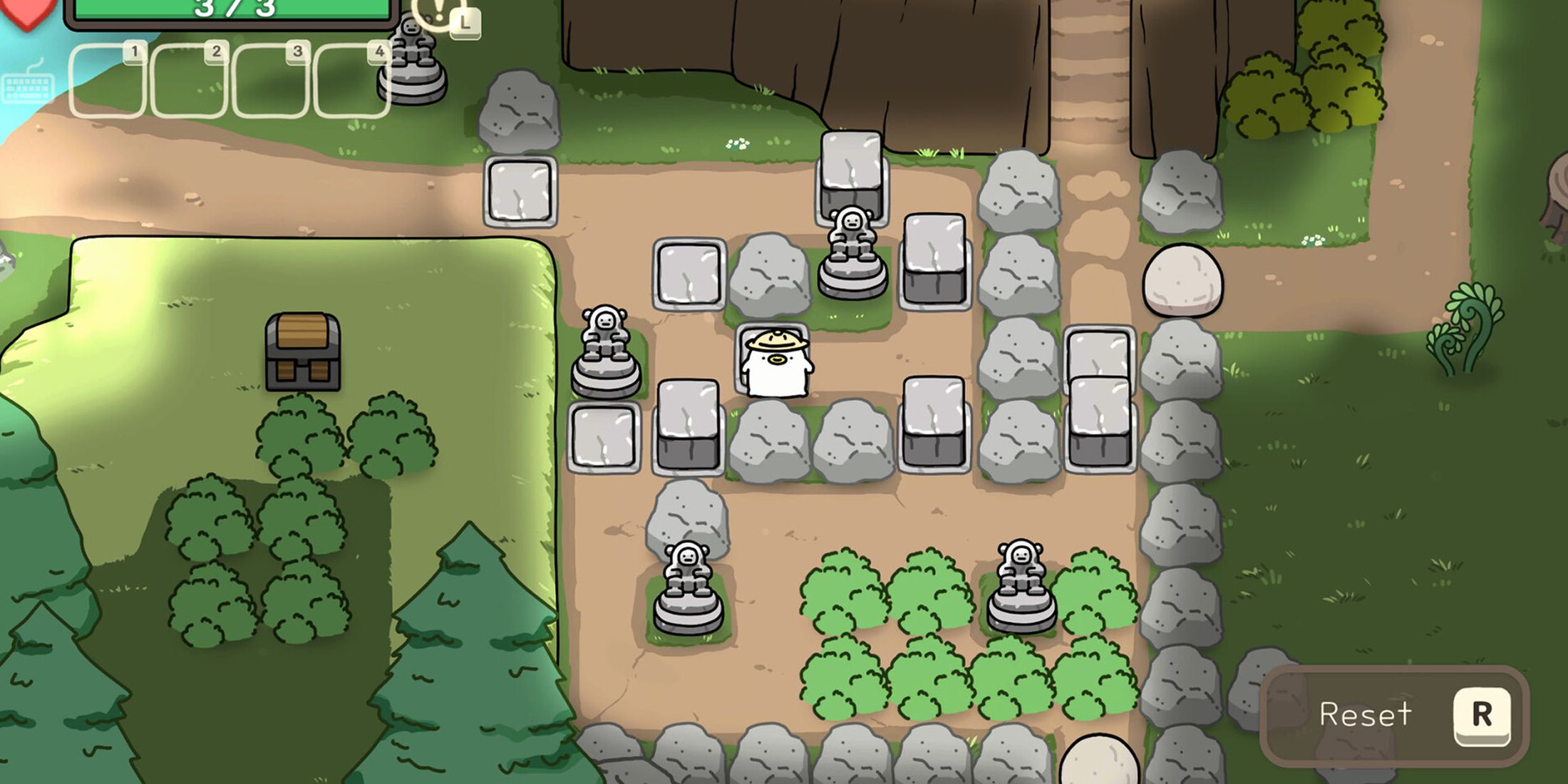 Ogu and the Secret Forest puzzle