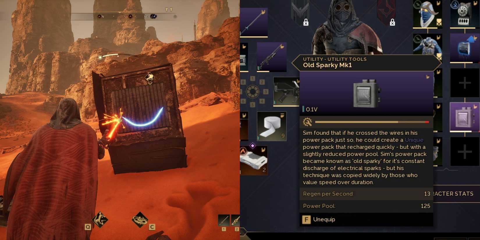 Old Sparky Mk 1 Dune Awakening