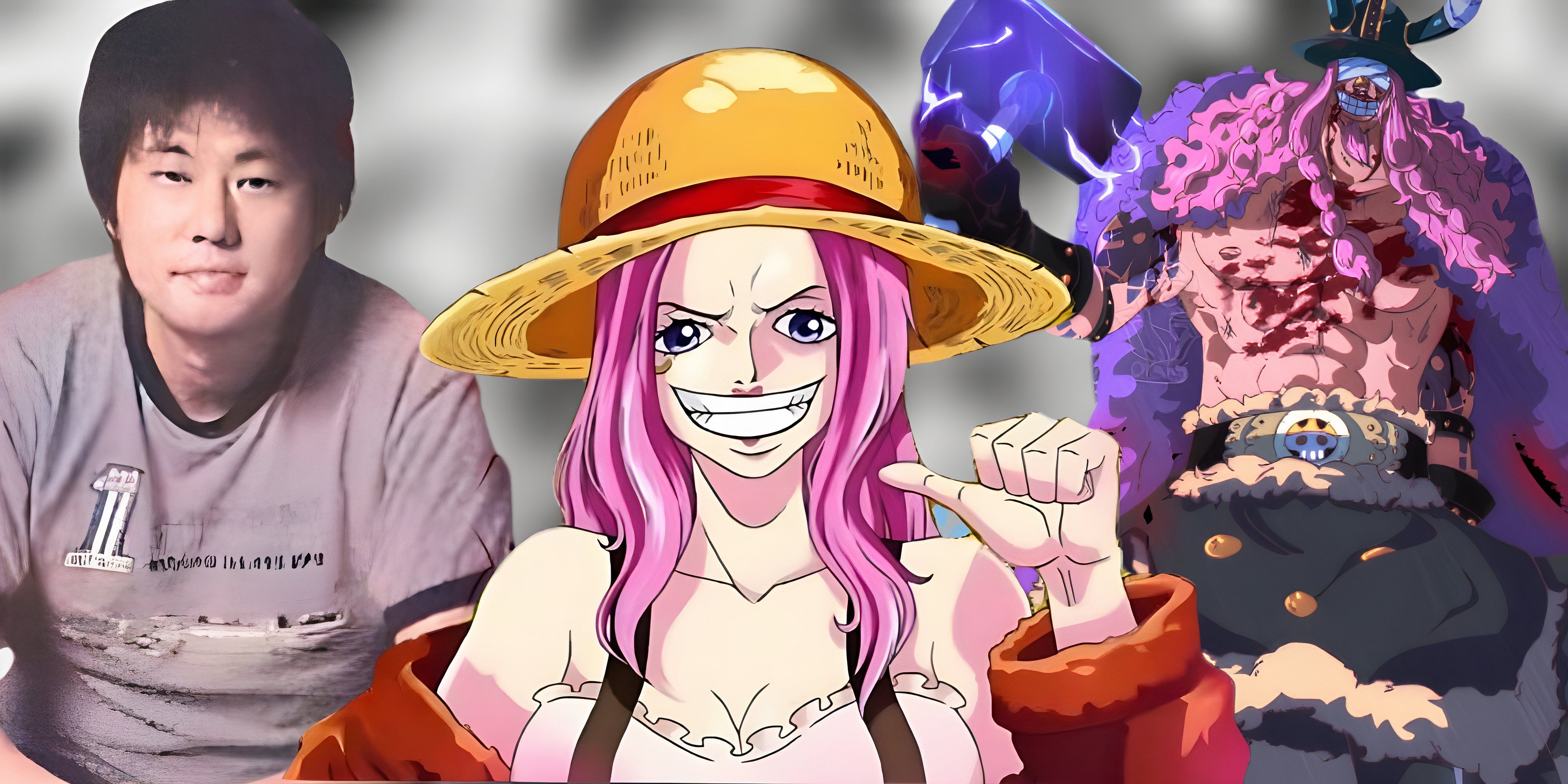 One piece of the last straw hat Oda Elbaf Loki Bonney Vivi