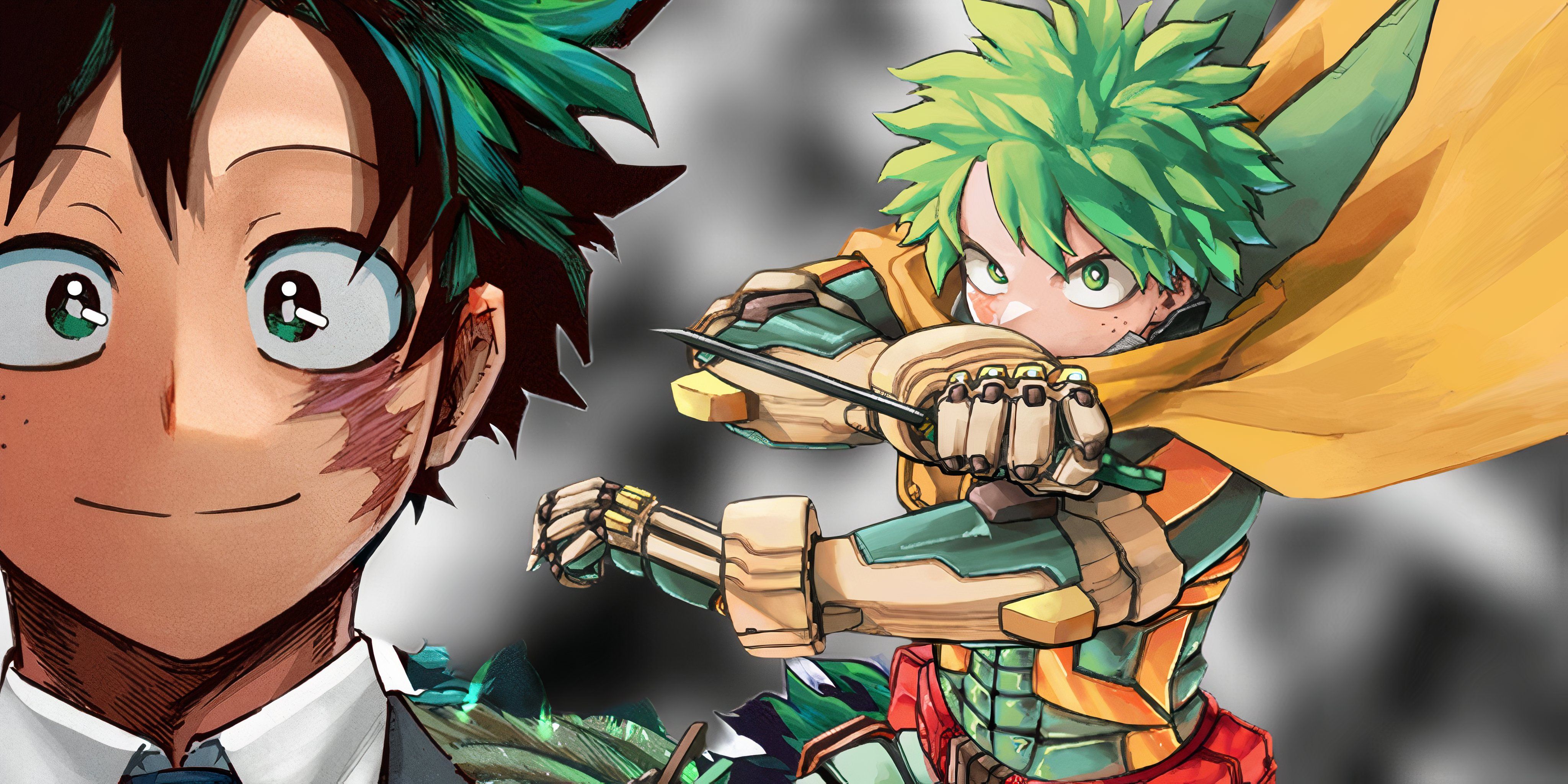 One Piece Izuku Midoriya New Power Iron Armor