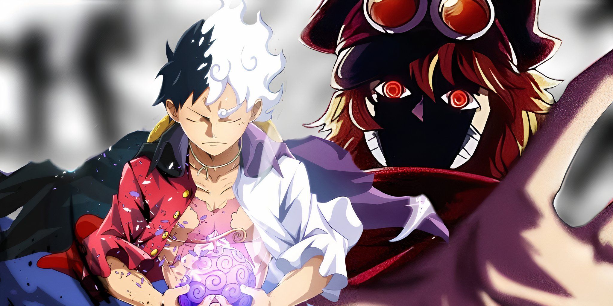 One piece luffy vs imu gear 5 army