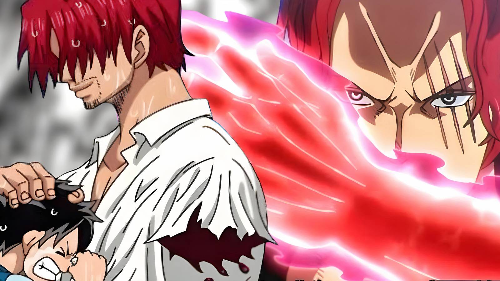 One Piece Shanks Lost Arm Oda