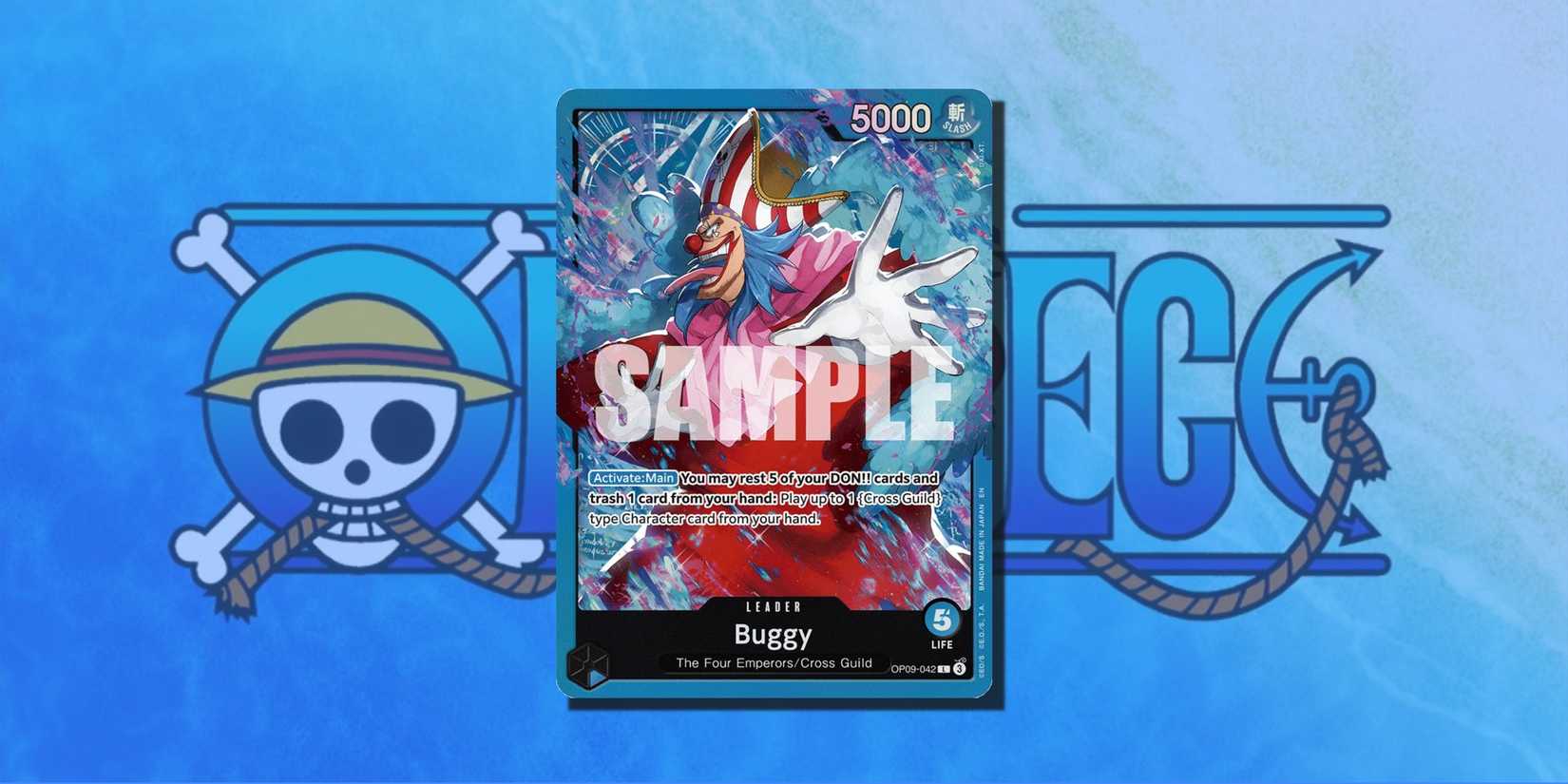 One Piece TCG Blue Buggy