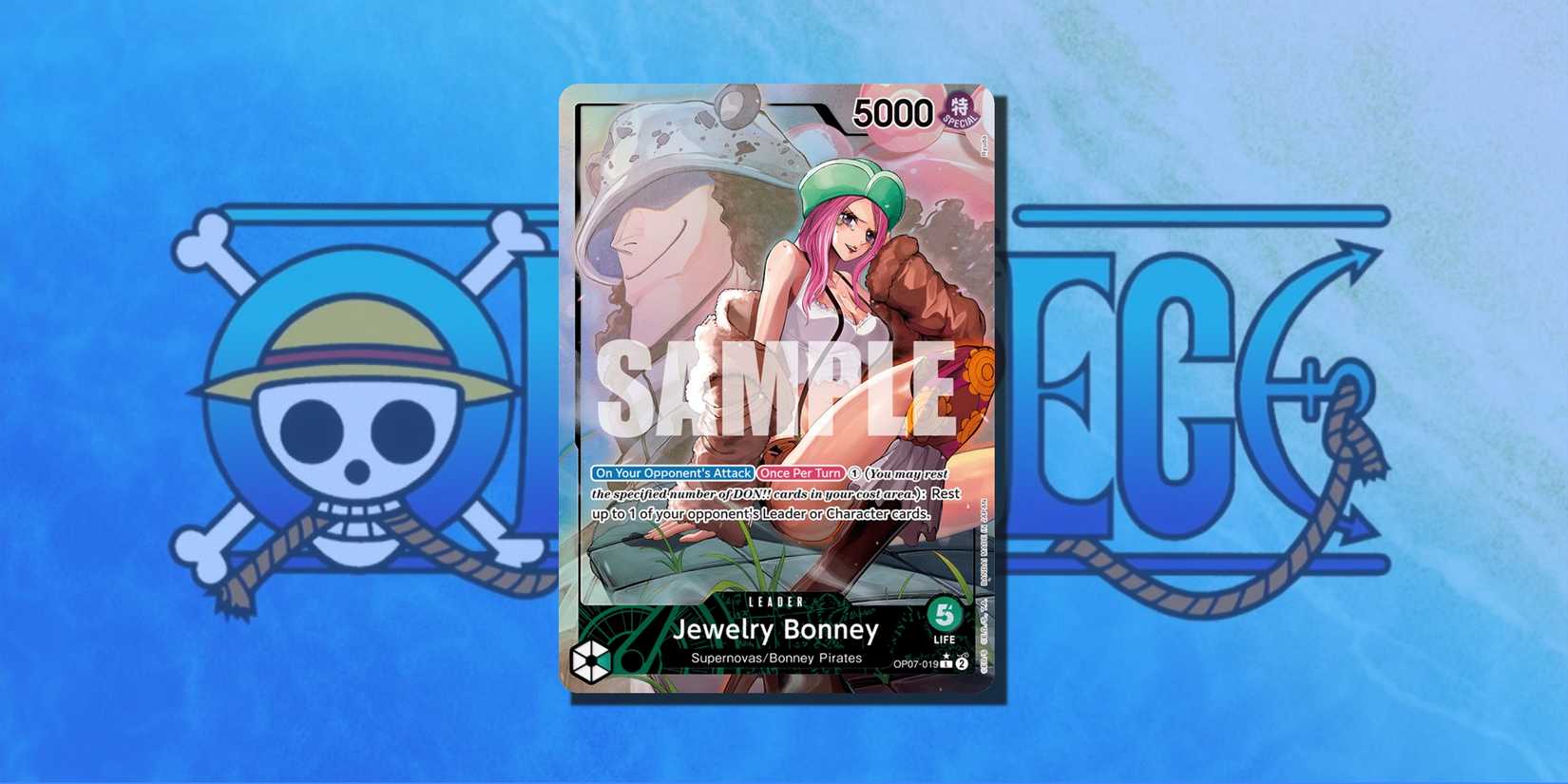 One Piece TCG Green Bonney