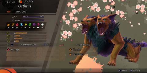 Orthus in Raidou Remastered The Mystery of the Soulless Army