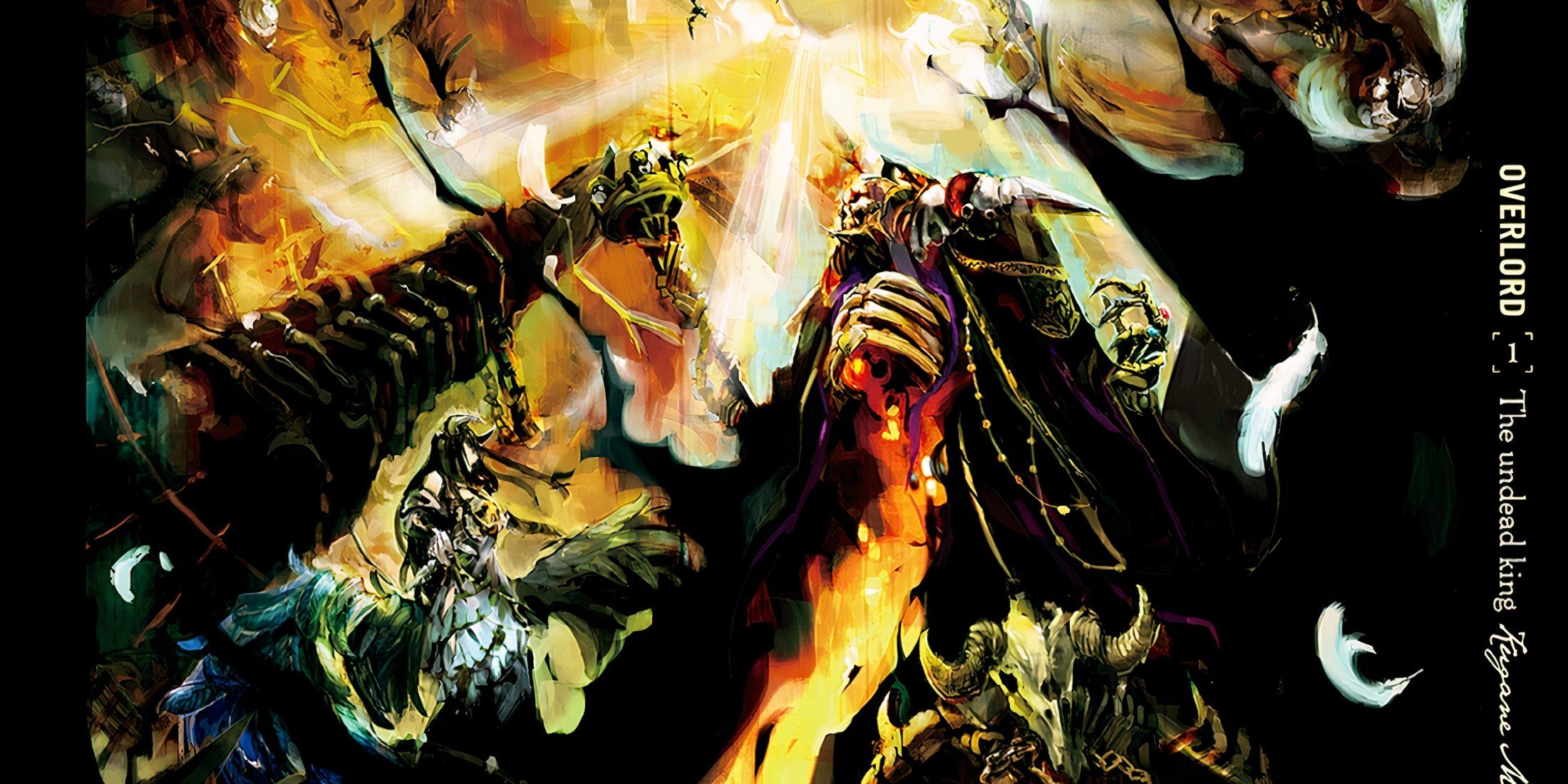 overlord novel cover.