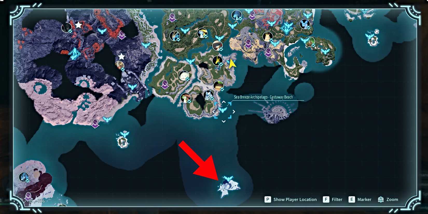 palworld-frostbitten-isle-map-location