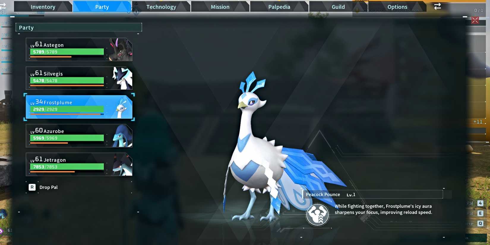 palworld-frostplume-party-profile