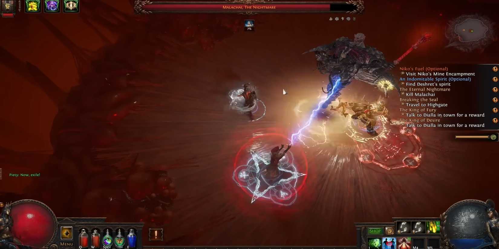 Path of Exile warpriest mercenary