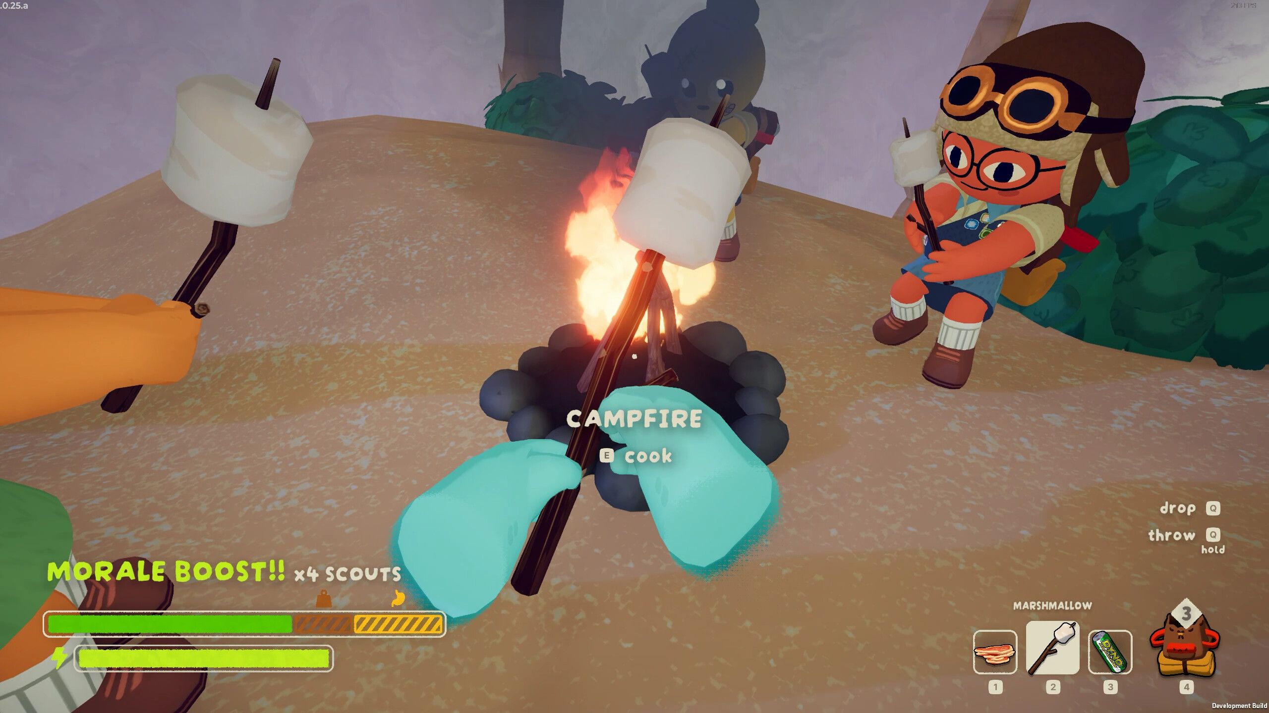 Marshmallow cuisine