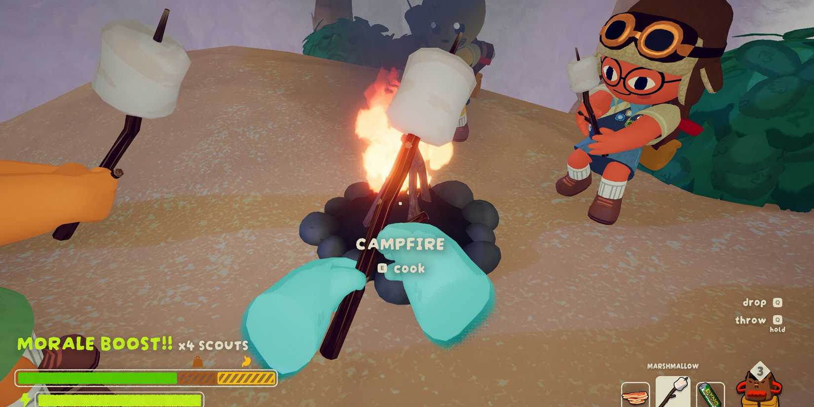 peak campfire