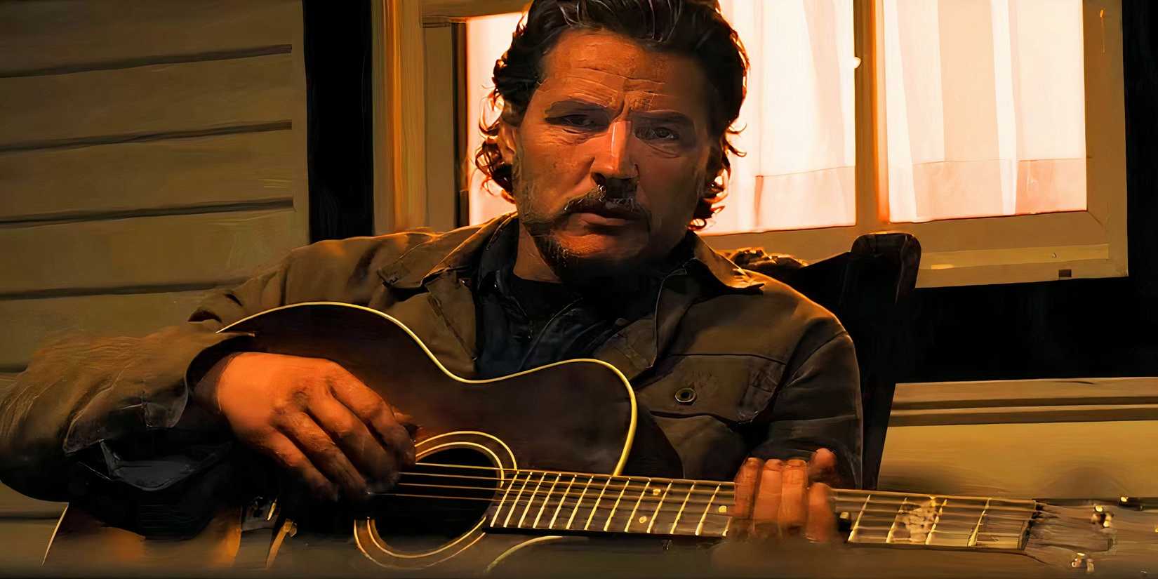 Pedro Pascal as Joel Miller in the second season of TLOU