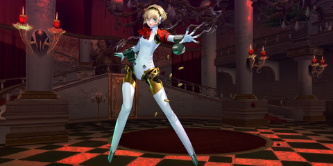 Persona 3 Aigis in Kamoshida's Palace