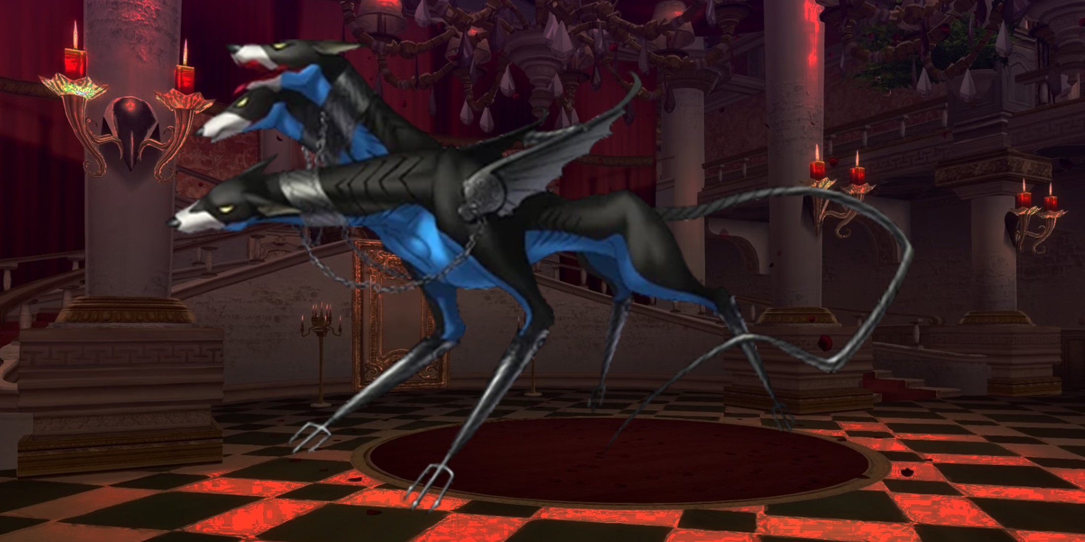 Persona 3 Cerberus in Kamoshida's Palace