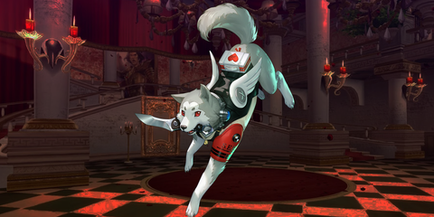Persona 3 Reload Koromaru in Kamoshida's Palace