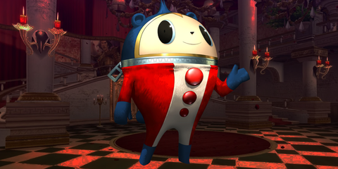 Persona 4 Teddie in Kamoshida's Palace