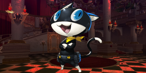 Persona 5 Morgana in Kamoshida's Palace