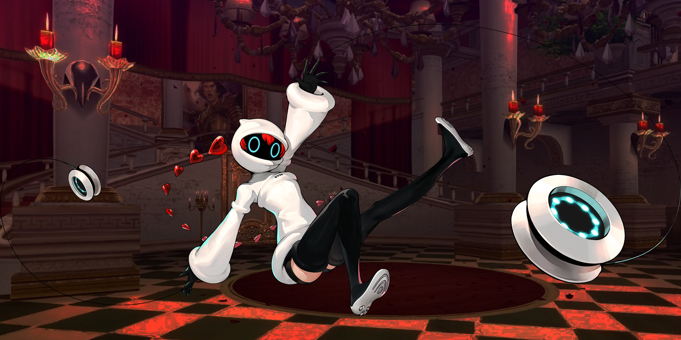 Persona 5 Strikers Sophie in Kamoshida's Palace