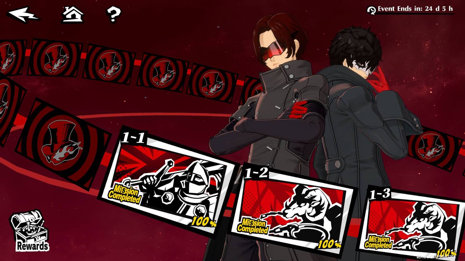 Persona 5 The Phantom X_Castle Arc Event
