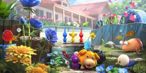 Pikmin 4 Key Art