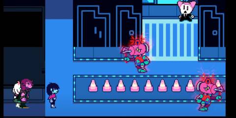 pink ribbon secret alley location in deltarune