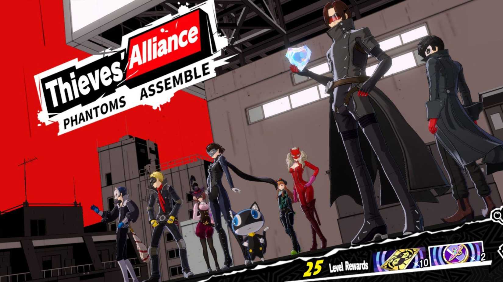 Platinum Milicoin In Persona 5 The Phantom X Through Level Progression Reward Thieves Alliance (1)