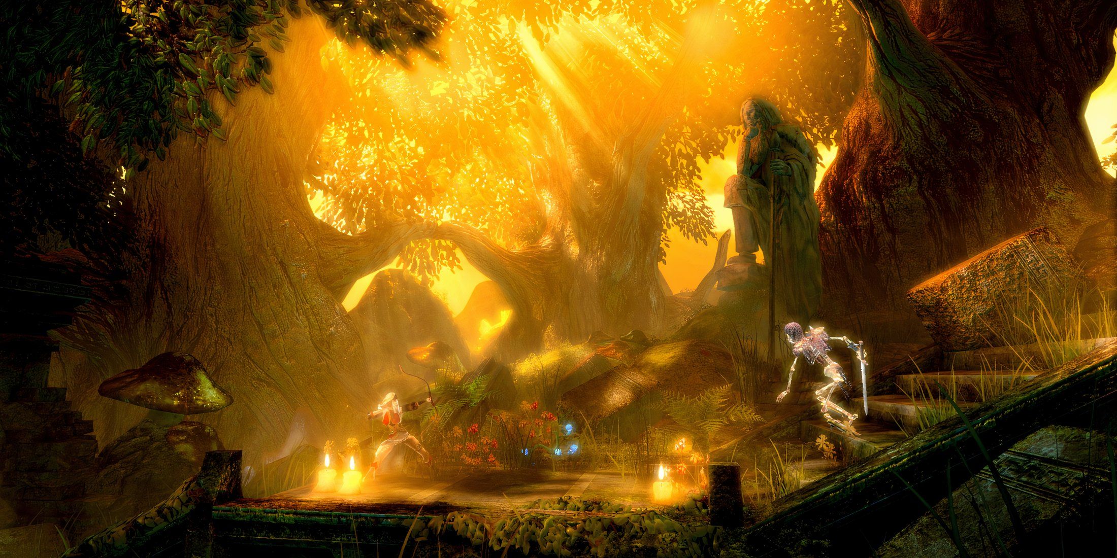 Playing as the thief in Trine