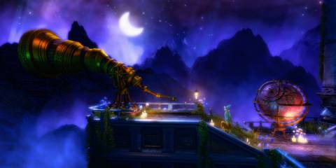 Playing as the wizard in Trine