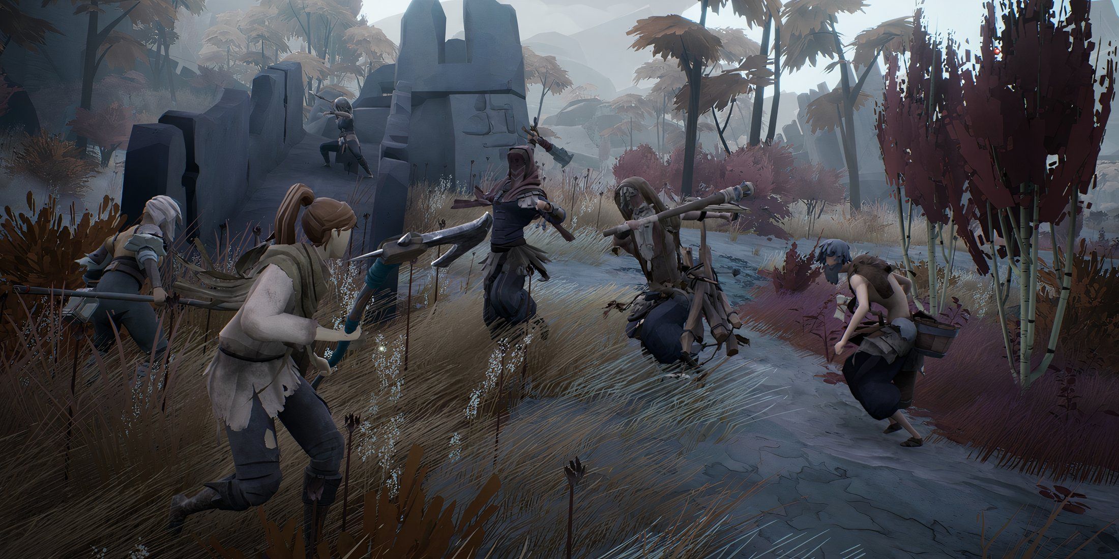 Playing in co-op in Ashen