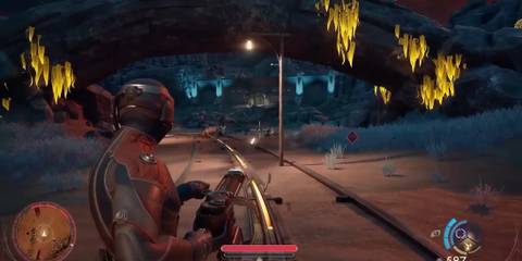 Playing in third-person in The Outer Worlds 2