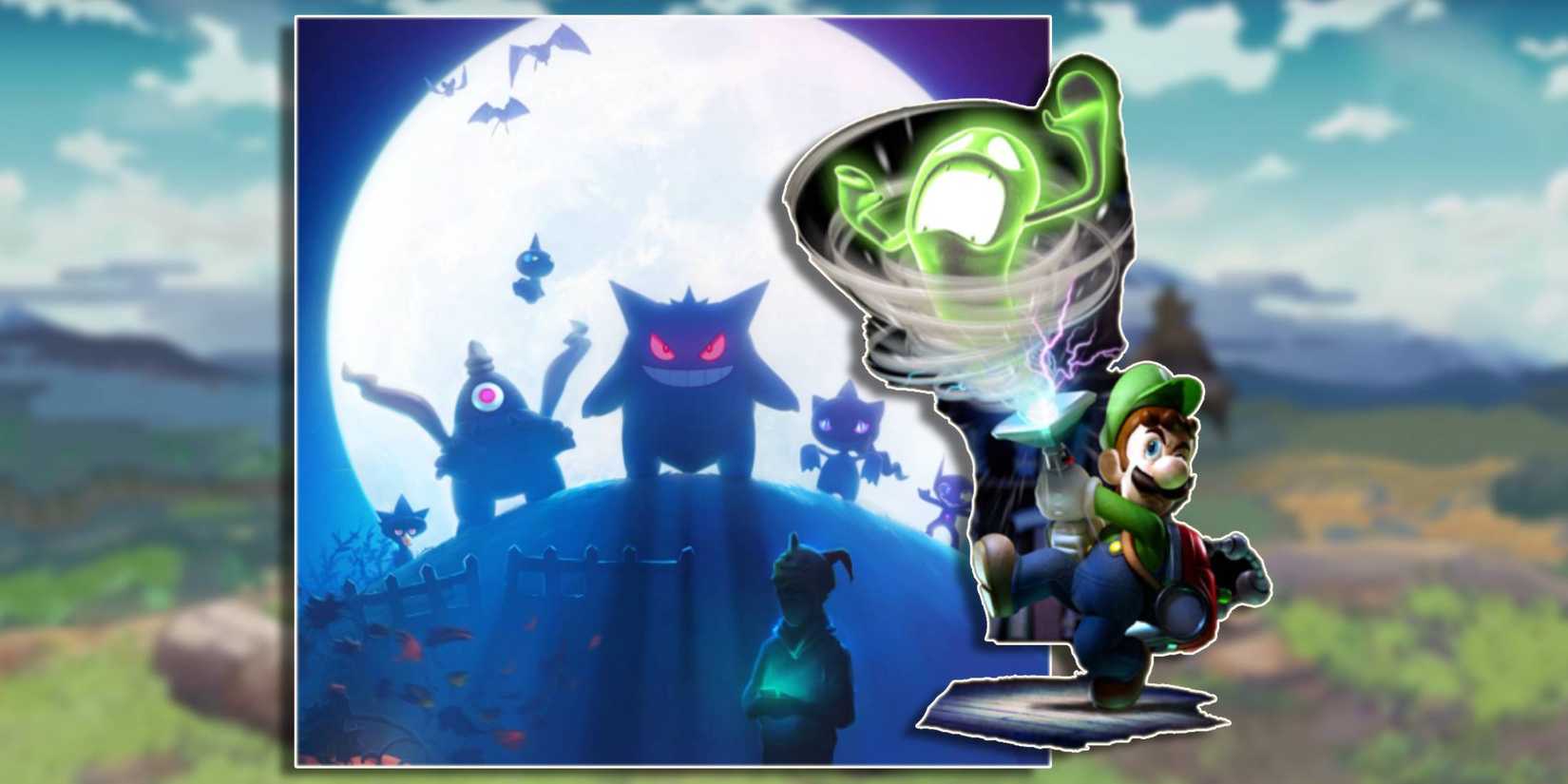 Pokemon horror game for kids like Luigi's Mansion 3