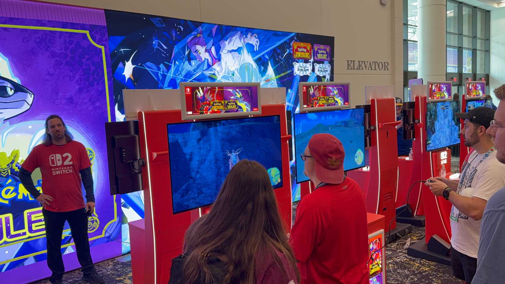 pokemon naic scarlet and violet switch 2 demo station