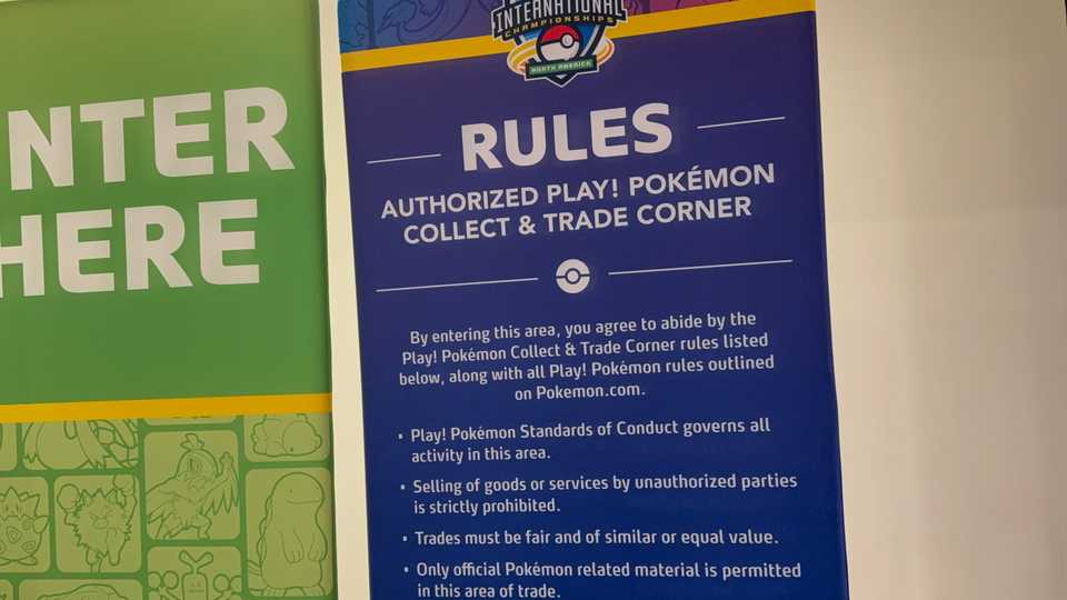 pokemon naic trading rules