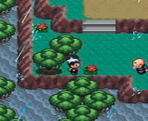 Pokemon Ruby and Sapphire gameplay screenshot