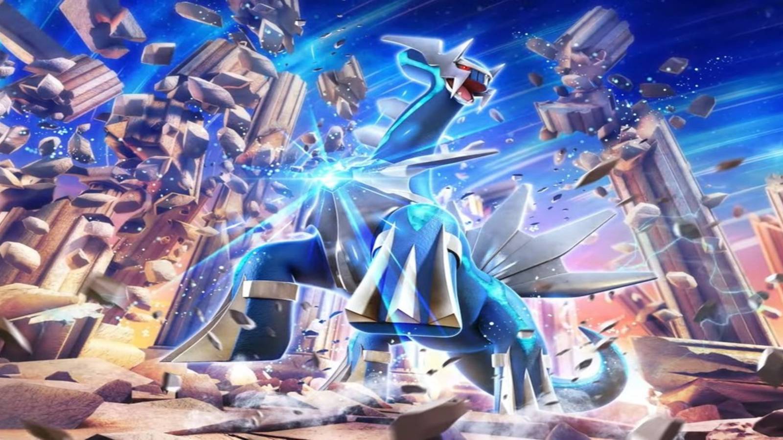 Pokemon TCG Space-Time Keyart