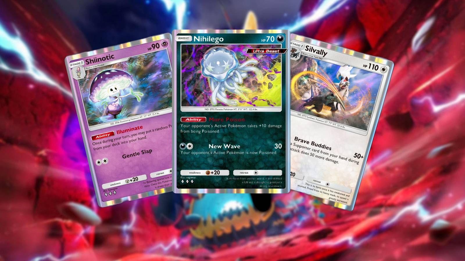 pokemon pocket extradimensional crisis card list Top Pokmon of The Week Week 1 Theme : New Pokmon TCG Pocket; 1. Guzzlord EX 2. Blacephalon 3. Buzzwole EX 4. Ultra Necrozma EX (promo) Here are 8 strong early