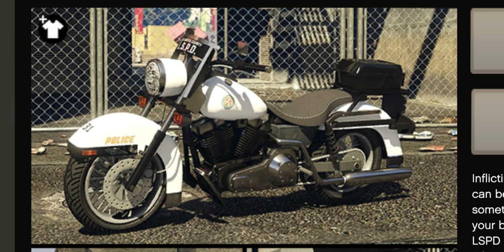 Police Bike