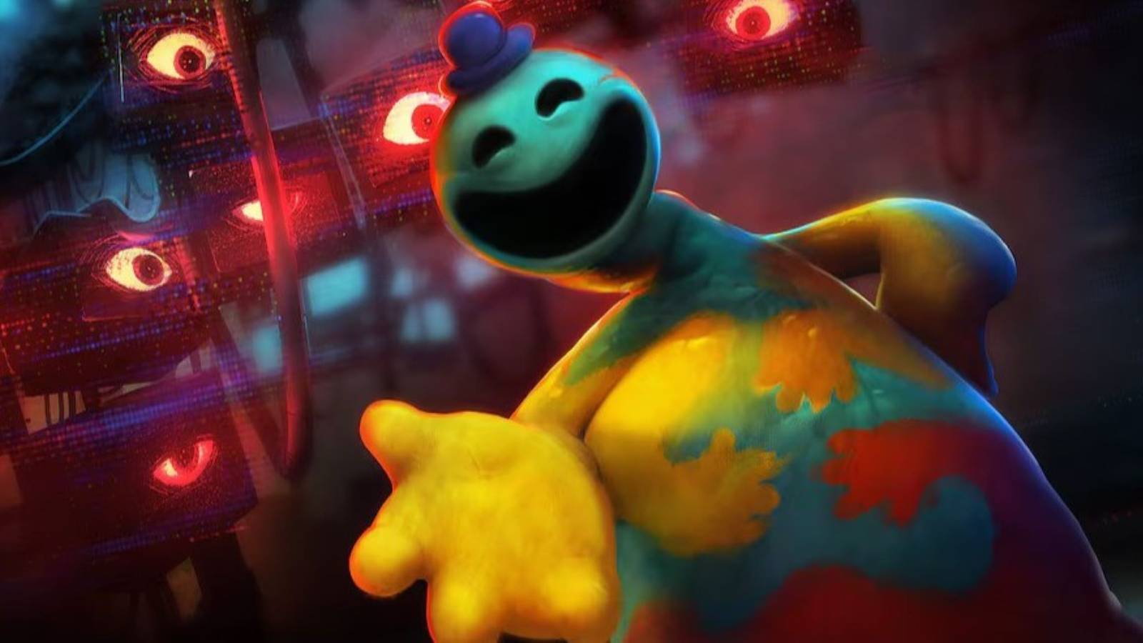 poppy playtime doey the doughman smiling