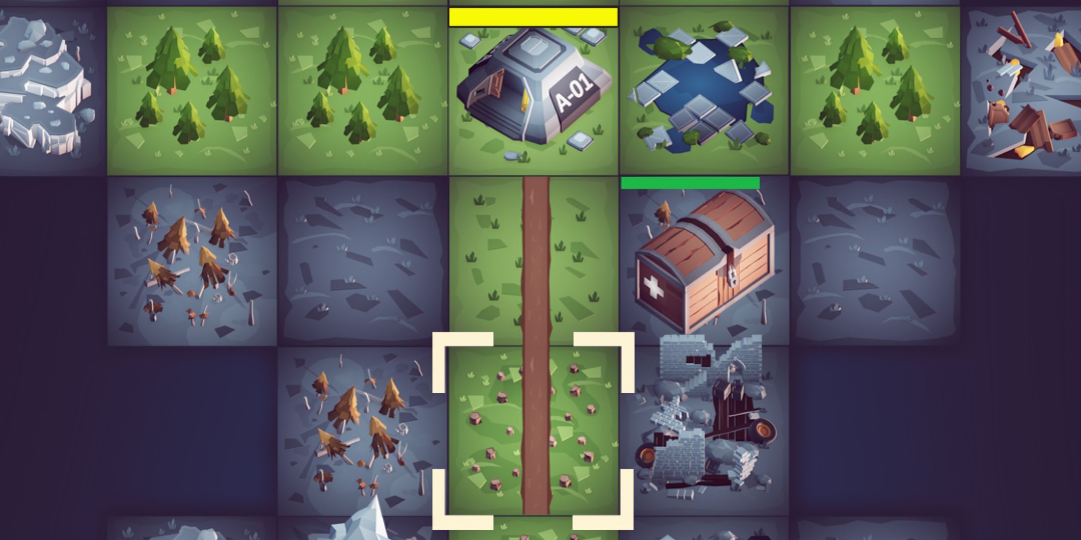 Post Apo Tycoon map