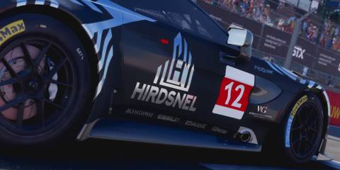 Project Motor Racing black car sponsorships