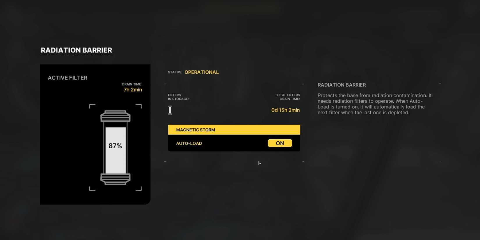 Radiation Barrier Auto Load - The Alters