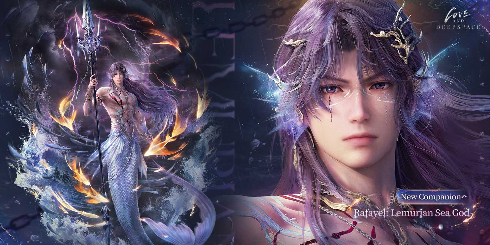 rafayel second myth banner 2 in love and deepspace