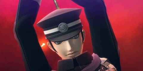 Raidou in battle in Raidou Remastered The Mystery of the Soulless Army