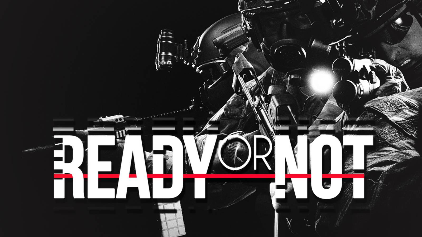 Ready of Not key art with game logo 2x1 composite