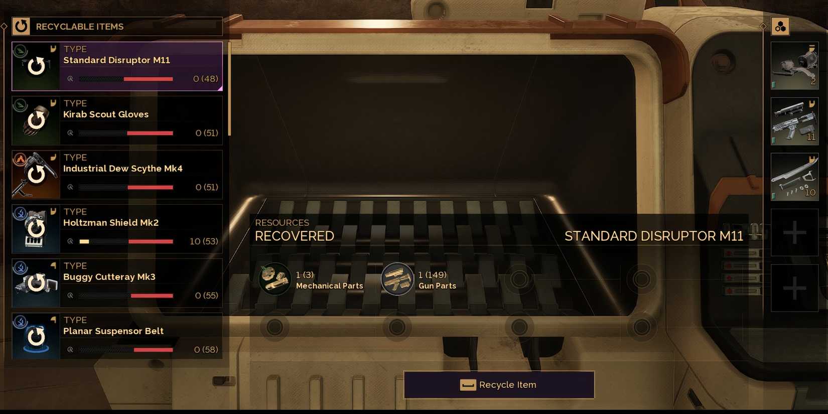 recycler dune awakening