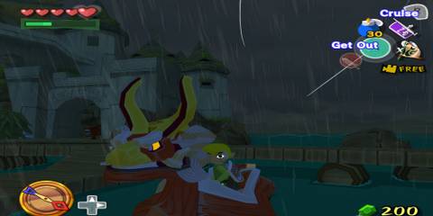 link and the king of red lions at windfall island